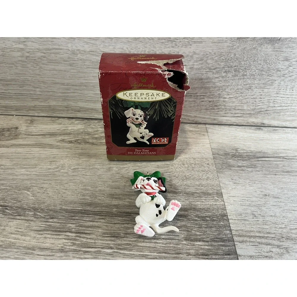 Hallmark Keepsake Christmas Ornament 1997 Two Tone 101‎ Dalmatians Disney